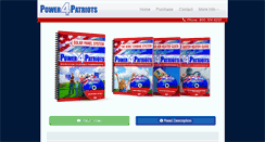 Desktop Screenshot of power4patriots.com